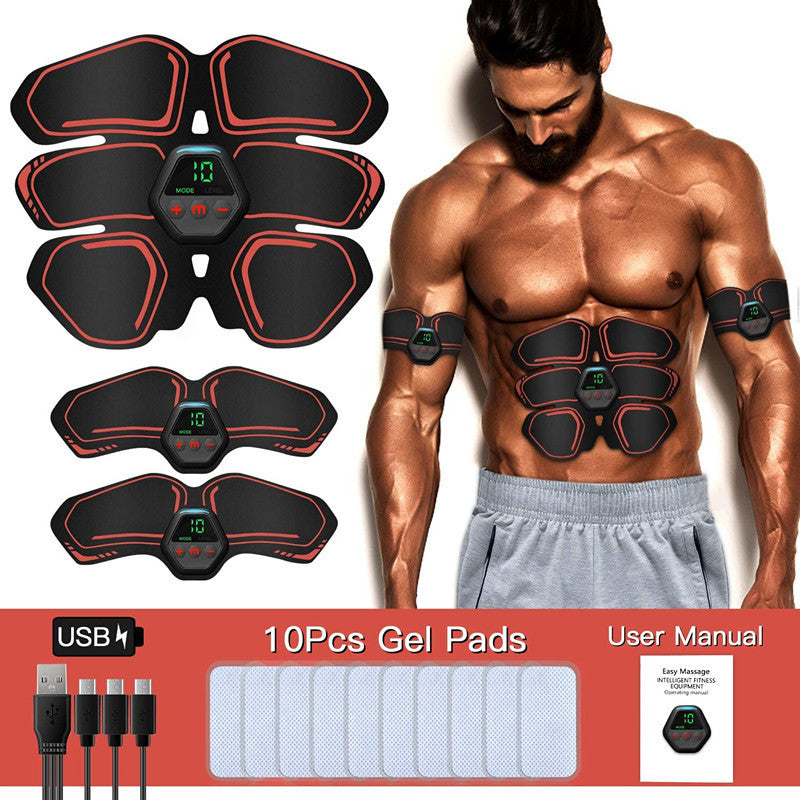 💪 Estimulador Muscular EMS Abdominal – Recargable USB