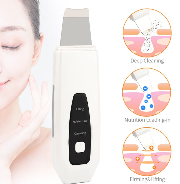 ✨ Limpiador Facial Ultrasónico de Iones