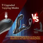 🔒 Masajeador de Próstata Masculino con Anillo Lock & Control Remot