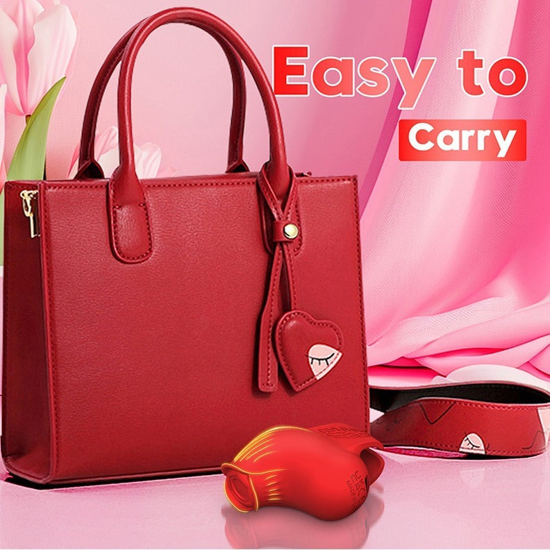 🌹 Rose Finger – Estimulador de Clítoris para Dedo con Función de Aleteo