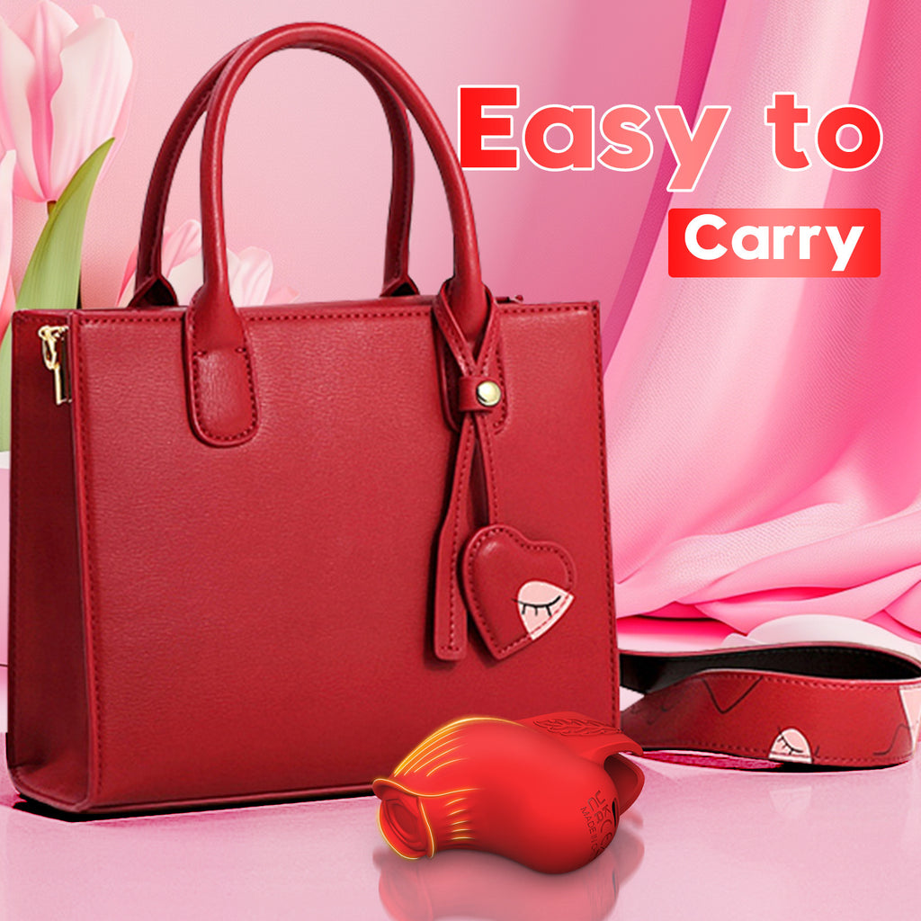 🌹 Rose Finger – Estimulador de Clítoris para Dedo con Función de Aleteo