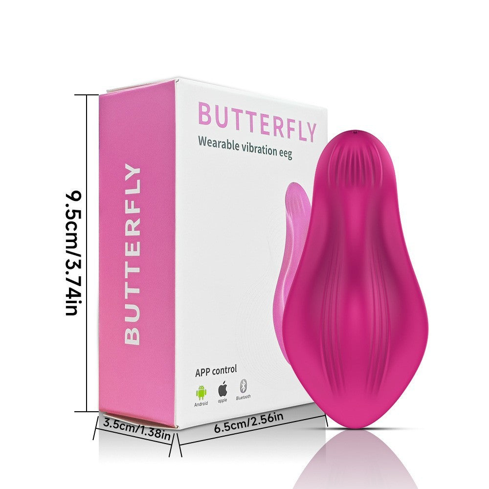 🦋 Masajeador Femenino Mariposa con Control por APP – 9 Frecuencias
