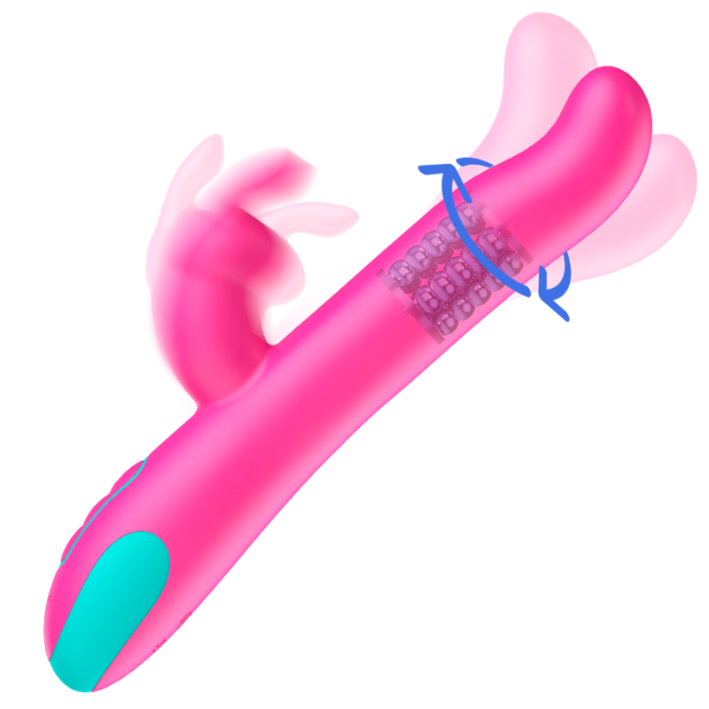 🐇 Happy Loky – Pluto Rabbit Vibrator & Rotator con Tecnología WatchMe