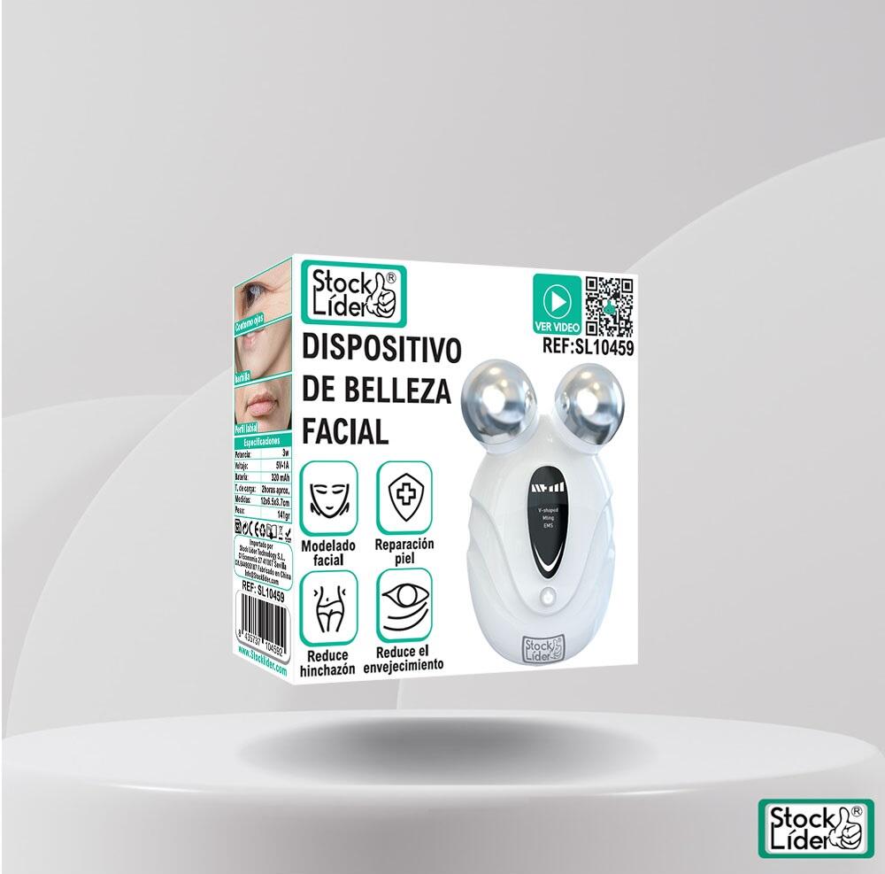 ✨ Masajeador Facial en V con Microcorriente – Antiarrugas y Reafirmant